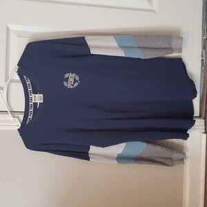 XS Navy Blue PINK crewneck